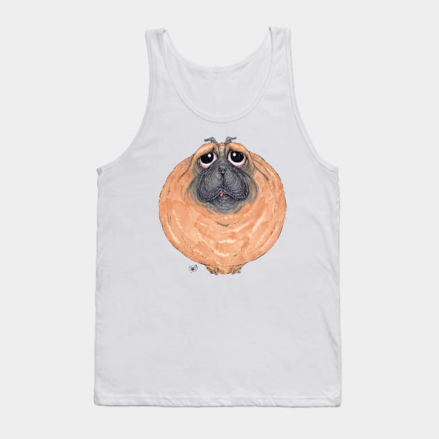 Pug Dog Tank Top by obillwon